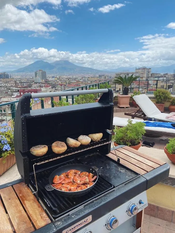 A Wonderful Penthouse In Naples Apartment