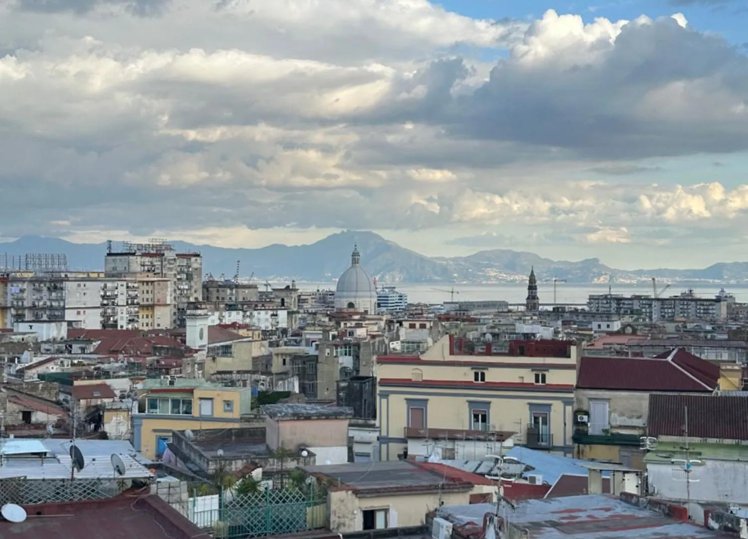 A Wonderful Penthouse In Naples Apartment